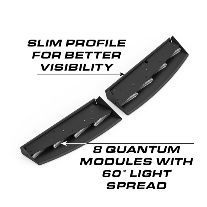 Feniex Quantum Interior Front Light Bar Slim Profile For Better Visibility