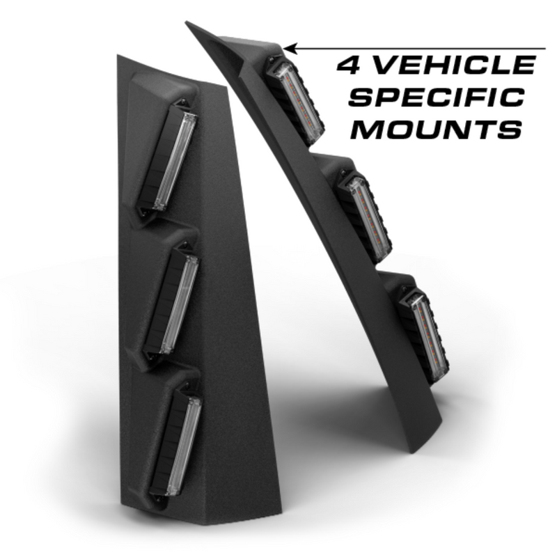 Feniex Quantum Pillar Mount 4 Vehicle Specific Mounts