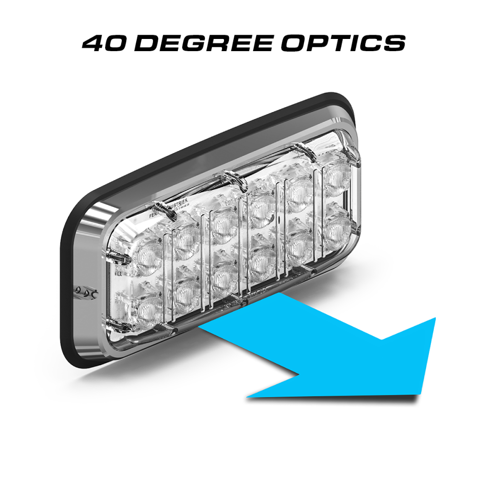 Feniex Spot Lux Surface Mount 40 Degree Optic 